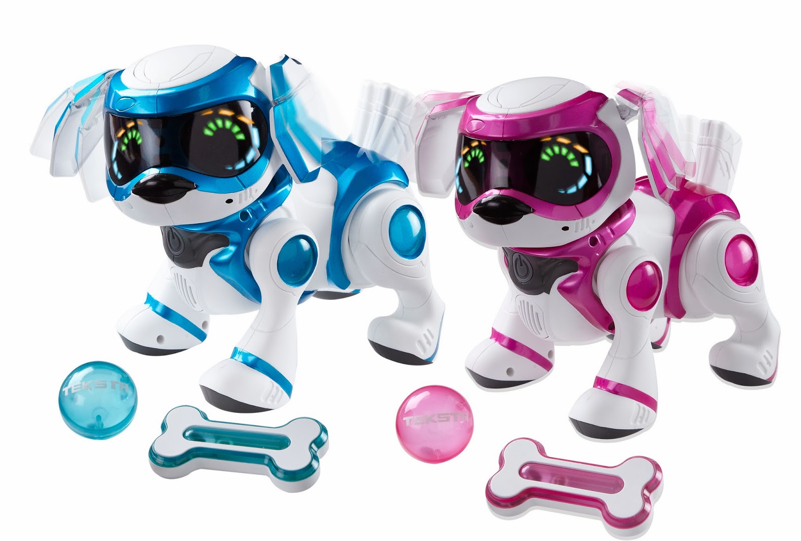 Teksta top robot dog
